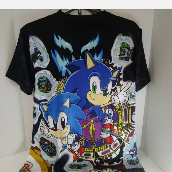 Cosplay Men's Sz M Mesh T-Shirt With Multicolored 3D Graphics - Picture 7 of 8